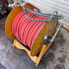 農業用ホース　ホースリール　2セットの画像