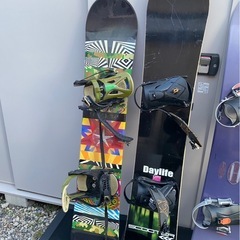 激安‼️税込5500円から各種スノーボード メンズ レディース ビンディング付きの画像