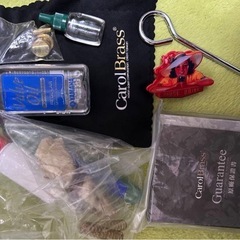 CarolBrass トランペット本体とマウスピース ケース付きの画像