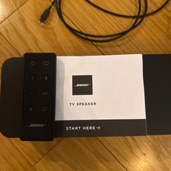 BOSE TVスピーカーの画像