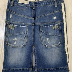 【希少・美品】ダブルスタンダードクロージング/初期モデル/デニムスカート38の画像