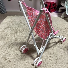 人形用ベビーカー　おもちゃの画像