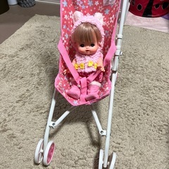 人形用ベビーカー　おもちゃの画像