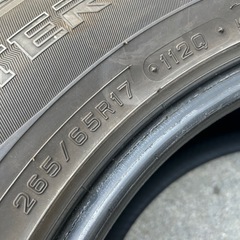 265 65 17インチ　スタッドレスの画像