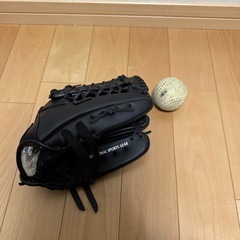 グローブとボールの画像