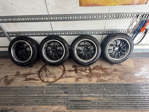 CX5 CX8 ハリアー スタッドレスホイール付 ADVAN Racing RS-D