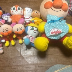 アンパンマンぬいぐるみセットの画像