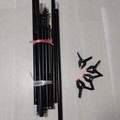 背景スタンドの画像