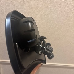 ベビーカー机黒の画像