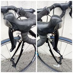 Gios ロードバイク　黒　適応身長170-175cmの画像