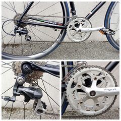 Gios ロードバイク　黒　適応身長170-175cmの画像