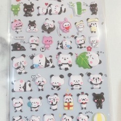 パンダシールの画像