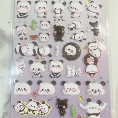 パンダシールの画像