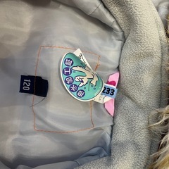 スキーウェア上下セット クリーニング済み 120cm 女の子 CCL TEAMの画像