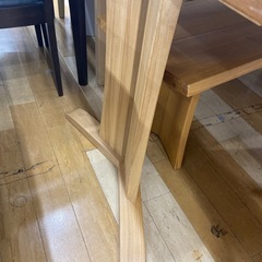 【トレファクラパーク岸和田店】筑波産商のベンチダイニング4点セットが新入荷しました！の画像