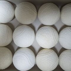 中古軟式野球ボール（M号球）３２個の画像