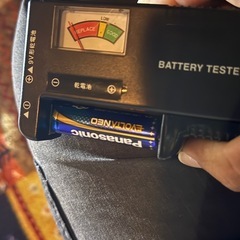 バッテリーチェッカー　不良品の画像