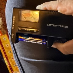 バッテリーチェッカー　不良品の画像
