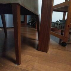 ダイニングセット　椅子２脚の画像