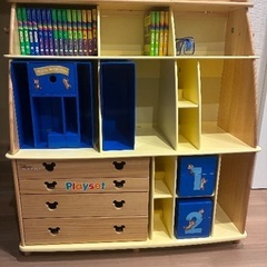 【正規品】ディズニー英語学習教材の本棚です。の画像