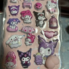 海外製サンリオおしりぷくぷくシールの画像