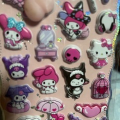 海外製サンリオおしりぷくぷくシールの画像