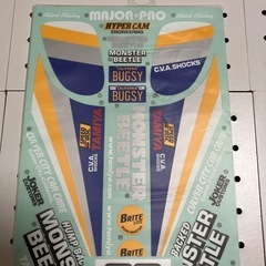 1/10RCタミヤラジコン　モンスタービートル　デカールシールの画像