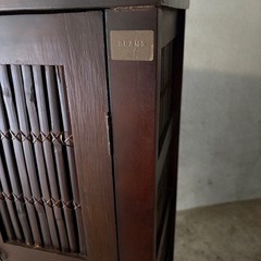 キャビネット　本棚　アジアンテイストの画像