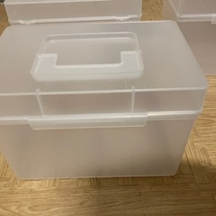 【決まりました】無印良品収納ケース　3つの画像