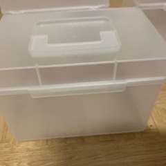 【決まりました】無印良品収納ケース　3つの画像