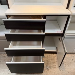 【愛品館 江戸川店 】2枚スライド扉 キッチンボード （NITORI）ニトリの画像