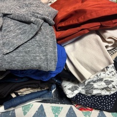 【在庫処分🌷】洋服まとめ売り 1着50円／30着以上〜150着前後／夏物・冬物ミックス　フリマ　転売の画像