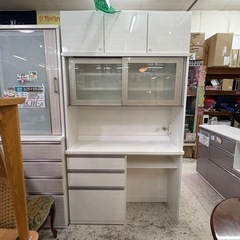 【愛品館 江戸川店 】2枚スライド扉 キッチンボード リガーレ（NITORI）ニトリの画像