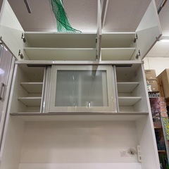 【愛品館 江戸川店 】2枚スライド扉 キッチンボード リガーレ（NITORI）ニトリの画像