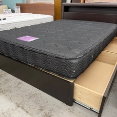 【愛品館 江戸川店 】 引き出し付き ダブルベッド ANNELBED（アンネルベッド）の画像