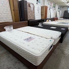 【愛品館 江戸川店 】 引き出し付き ダブルベッド ANNELBED（アンネルベッド）の画像