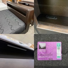 【愛品館 江戸川店 】 引き出し付き ダブルベッド ANNELBED（アンネルベッド）の画像