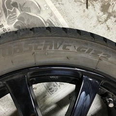 TOYOTIRES オブザーブGIZ2 ホイール&タイヤ4本セット　215/45R17　スタッドレスの画像