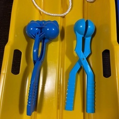 雪あそび　ソリの画像