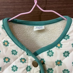 花柄　ジャケット　グリーン　95cmの画像