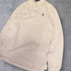 Polo by Ralph Laurenラルフローレン 長袖ポロシャツ 刺繍ロゴの画像