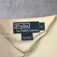 Polo by Ralph Laurenラルフローレン 長袖ポロシャツ 刺繍ロゴの画像