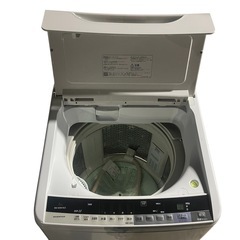 【ジ1226-17】年内格安セール中‼️SHARP 洗濯機　8キロ　2016年の画像