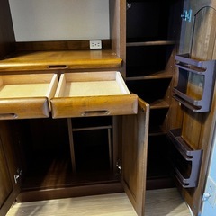 キッチン収納棚の画像