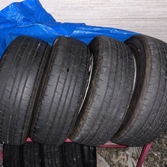 80ヴォクシー15インチ純正ホイールタイヤ4本セットの画像