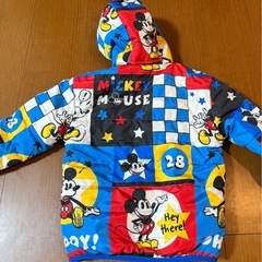 コストコ　ミッキー　リバーシブルアウターの画像