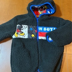 コストコ　ミッキー　リバーシブルアウターの画像