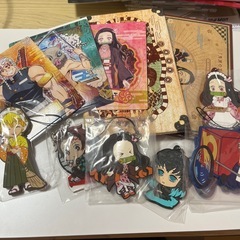 鬼滅の刃　グッズ　大量の画像