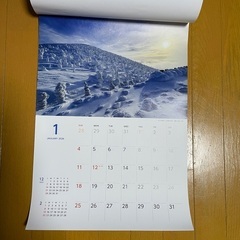【新品未使用品】NTT東日本 カレンダー 2026 日本の風景写真の画像