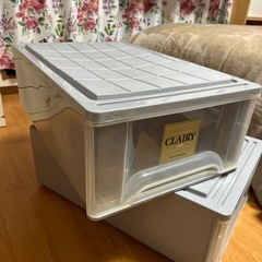 引出し収納ケース2個セットの画像